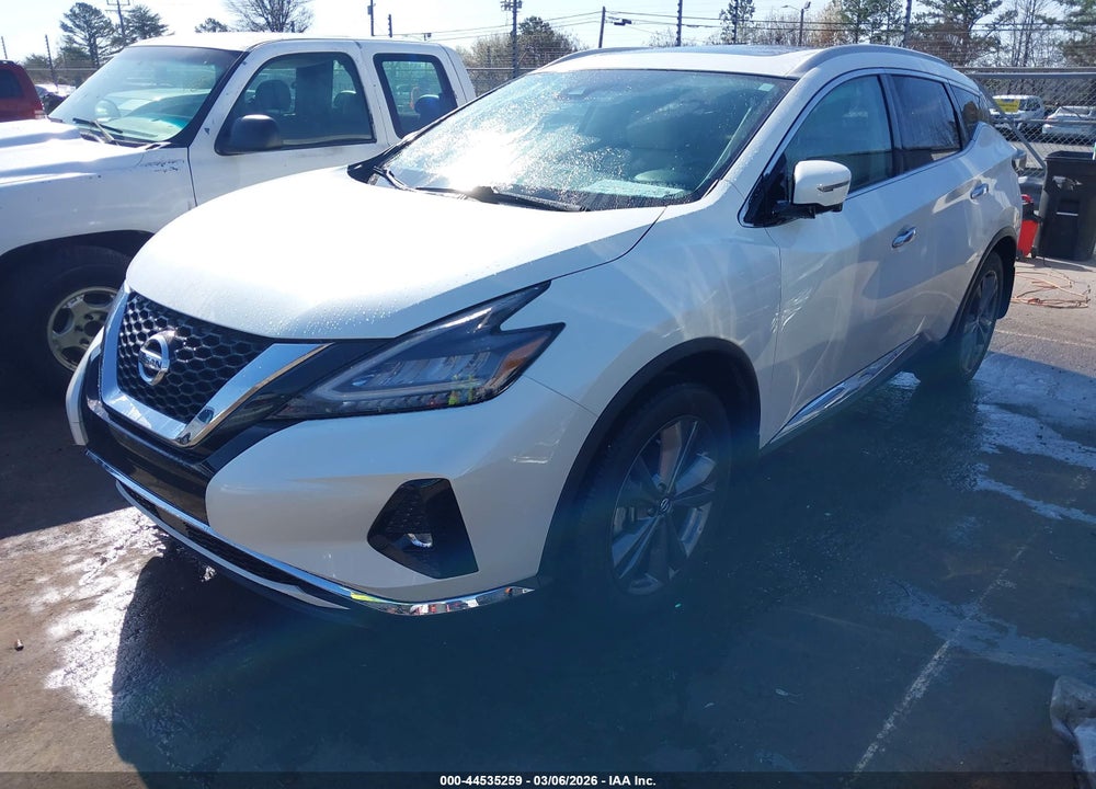 2022 NISSAN MURANO PLATINUM INTELLIGENT AWD VIN: 5N1AZ2DS8NC114587