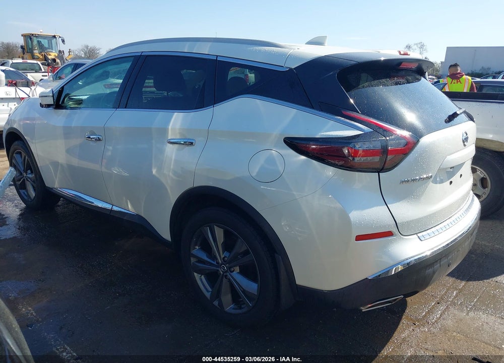 2022 NISSAN MURANO PLATINUM INTELLIGENT AWD VIN: 5N1AZ2DS8NC114587