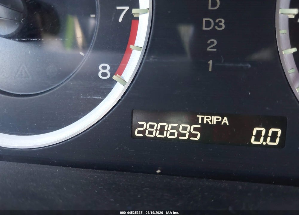 2009 HONDA ACCORD 2.4 EX VIN: 1HGCP26739A193455