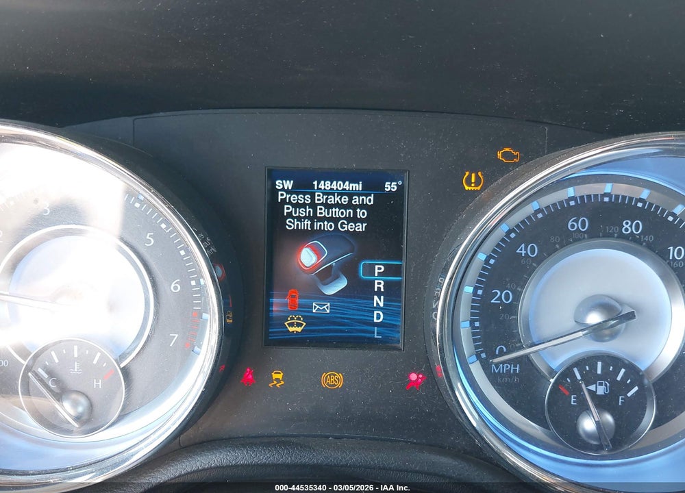 2013 CHRYSLER 300 MOTOWN VIN: 2C3CCAAG2DH707404