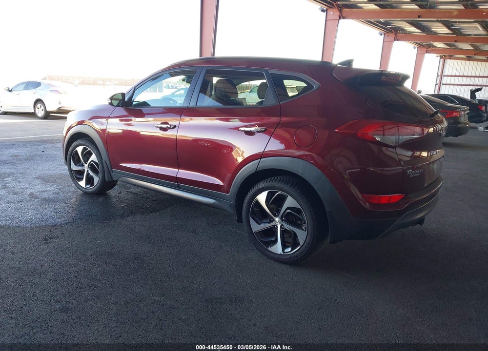 2016 HYUNDAI TUCSON LIMITED VIN: KM8J33A25GU093481