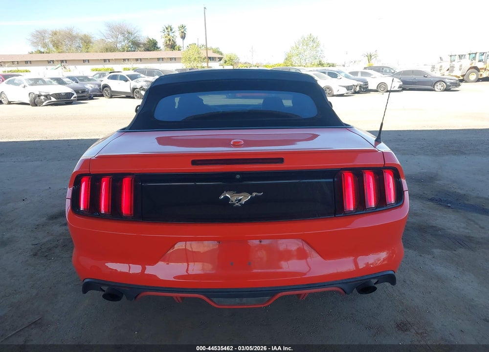 2016 FORD MUSTANG ECOBOOST PREMIUM VIN: 1FATP8UH9G5328902