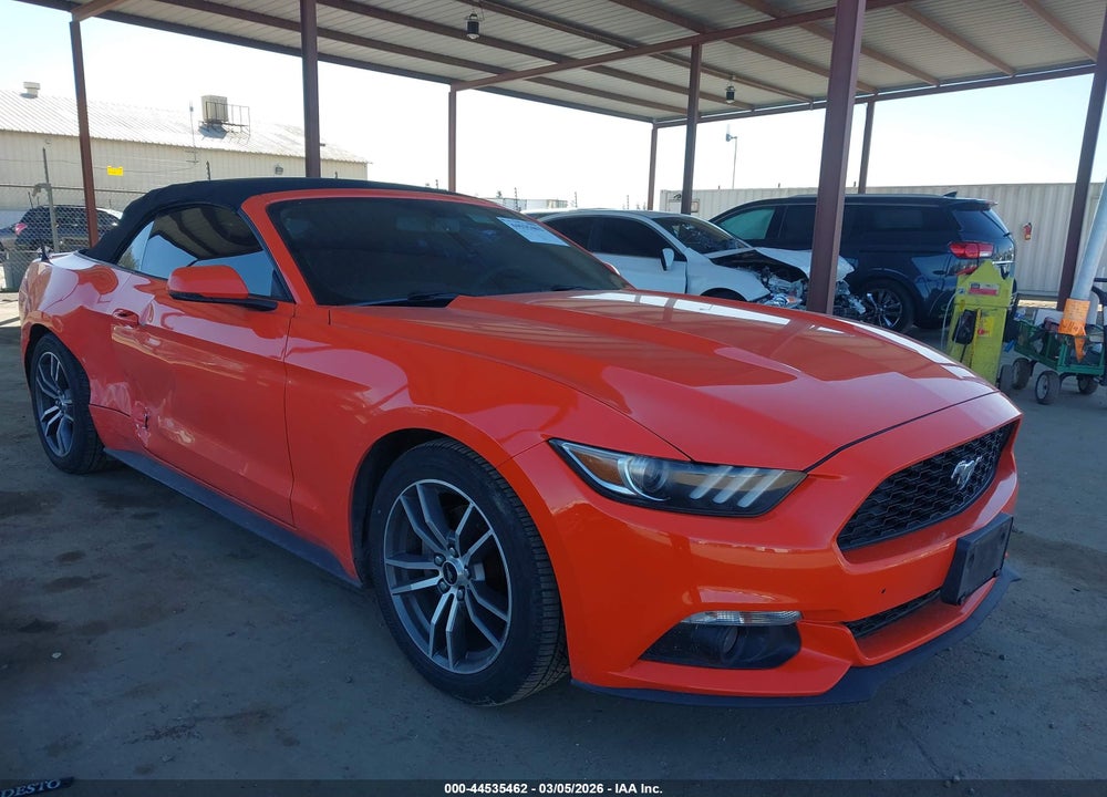 2016 FORD MUSTANG ECOBOOST PREMIUM VIN: 1FATP8UH9G5328902
