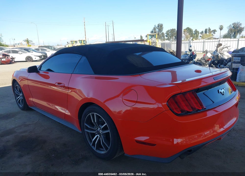 2016 FORD MUSTANG ECOBOOST PREMIUM VIN: 1FATP8UH9G5328902
