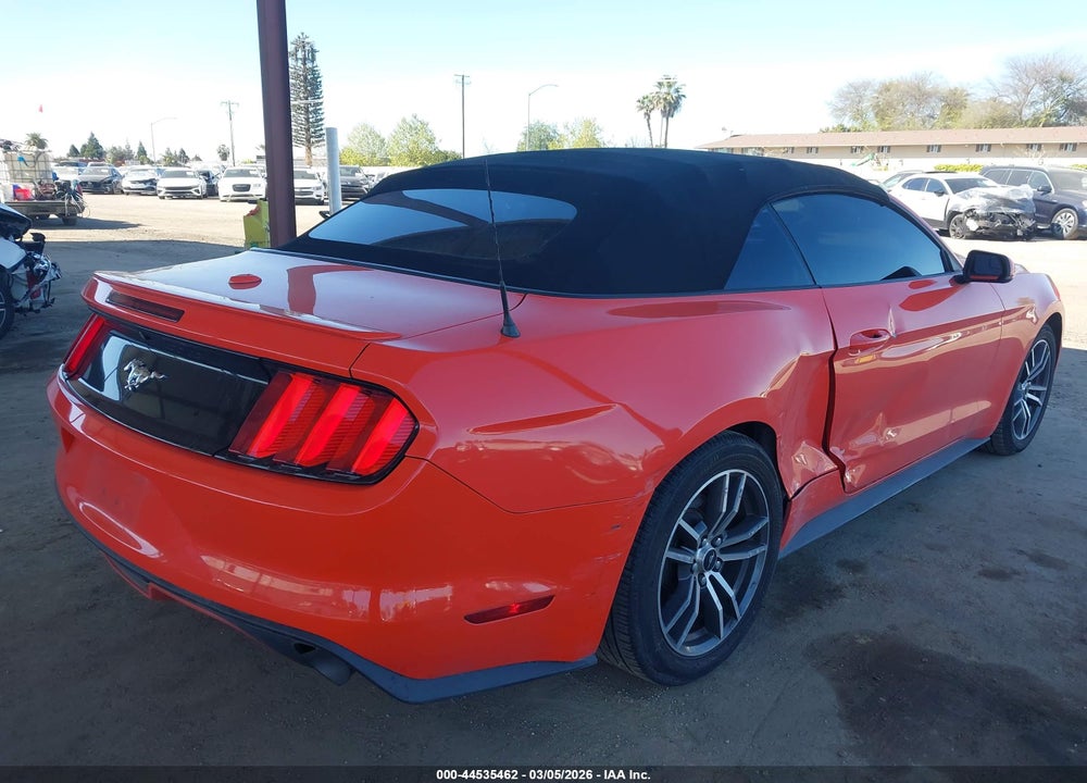 2016 FORD MUSTANG ECOBOOST PREMIUM VIN: 1FATP8UH9G5328902