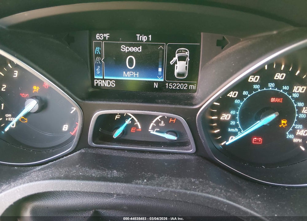 2015 FORD ESCAPE SE VIN: 1FMCU0G95FUC89220