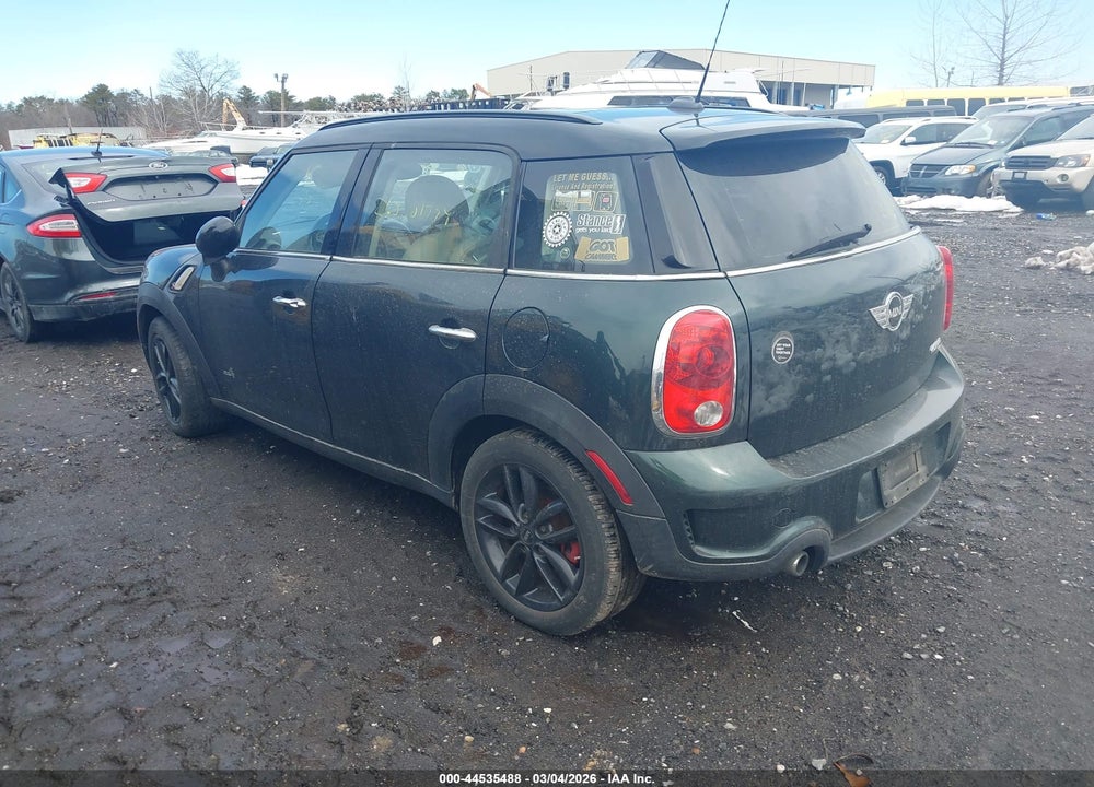2011 MINI COOPER S COUNTRYMAN VIN: WMWZC5C53BWM11375