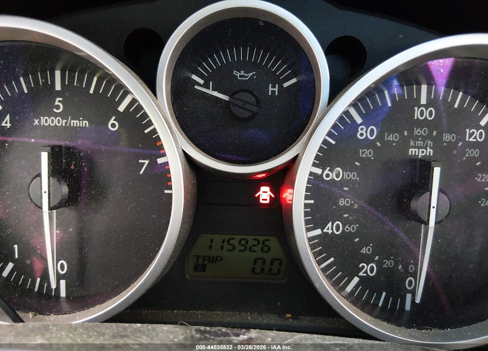 2007 MAZDA MX-5 SPORT VIN: JM1NC25F470135563