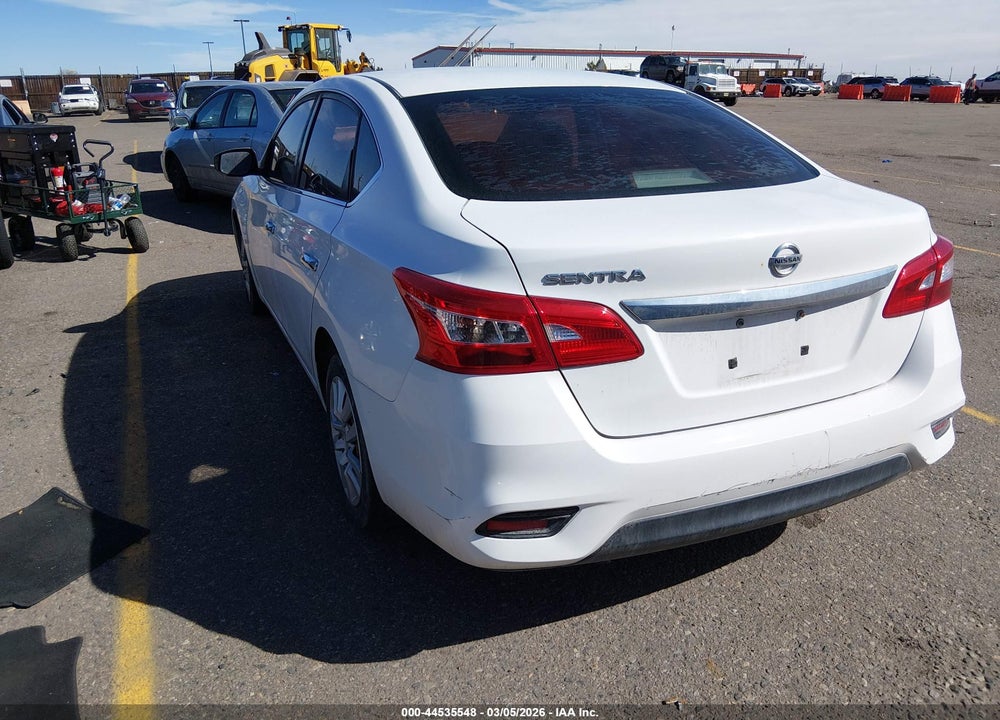 2017 NISSAN SENTRA S VIN: 3N1AB7AP5HY398118