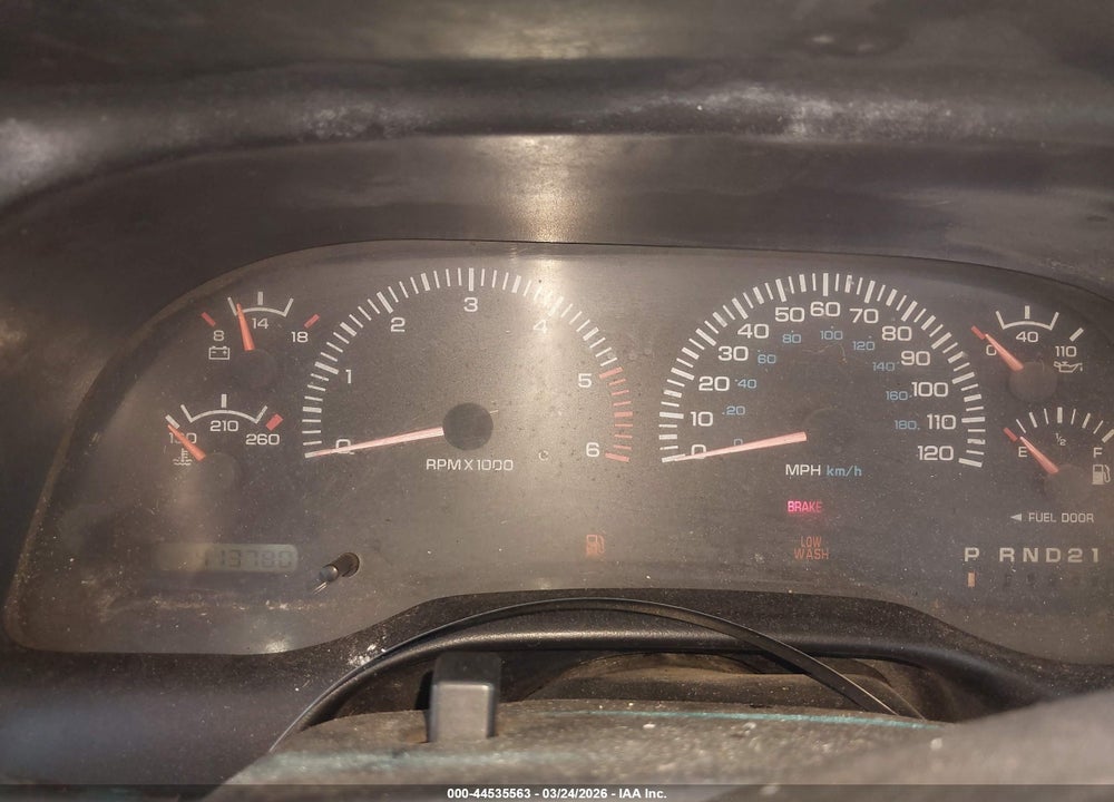 1998 DODGE RAM 1500 ST VIN: 1B7HC16Y8WS501941