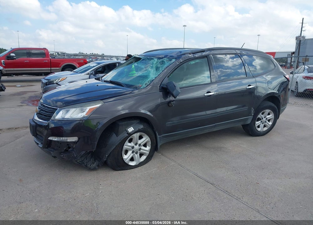 2014 CHEVROLET TRAVERSE LS VIN: 1GNKRFKD2EJ245280