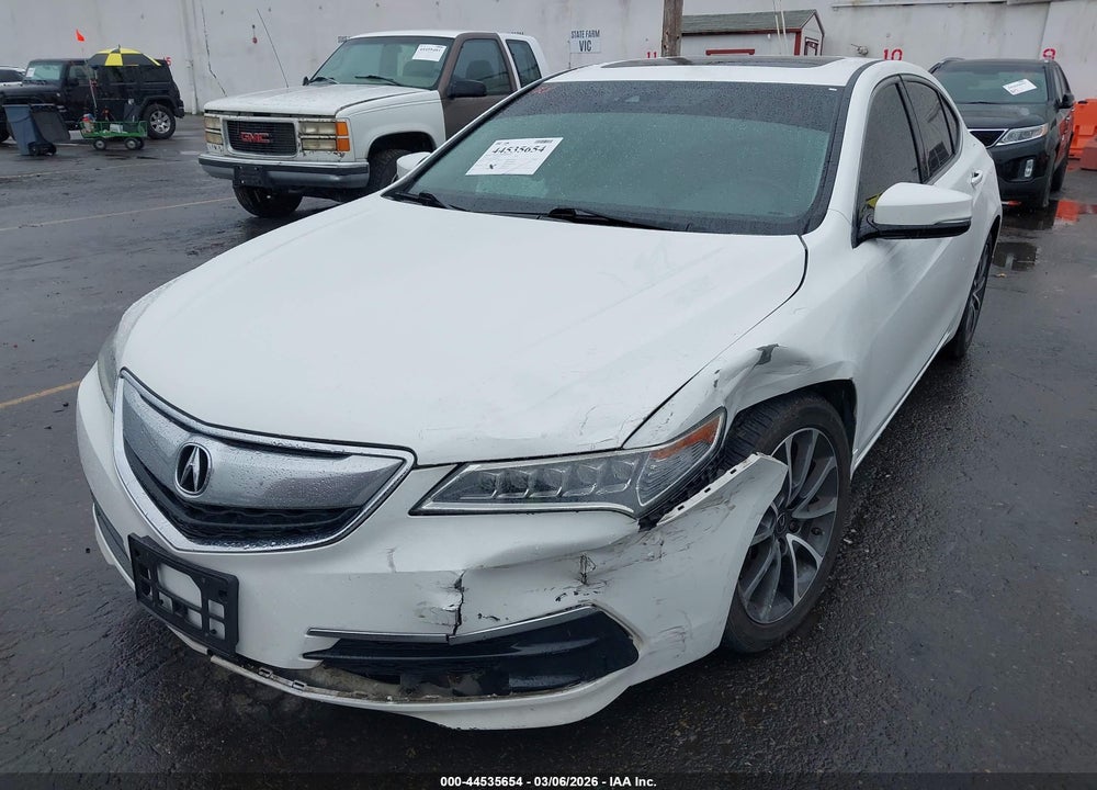 2015 ACURA TLX V6 TECH VIN: 19UUB3F53FA003656