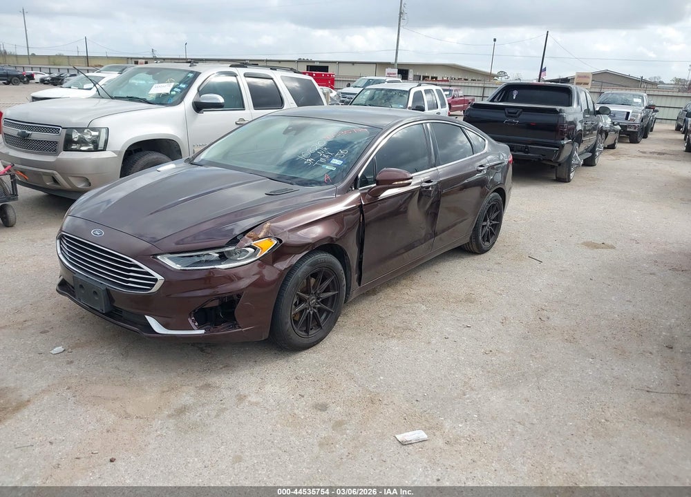 2019 FORD FUSION SEL VIN: 3FA6P0CD5KR108210