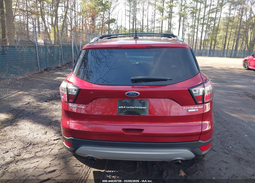 2017 FORD ESCAPE TITANIUM VIN: 1FMCU9J91HUE52087