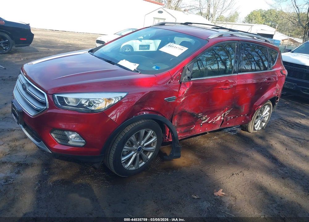 2017 FORD ESCAPE TITANIUM VIN: 1FMCU9J91HUE52087