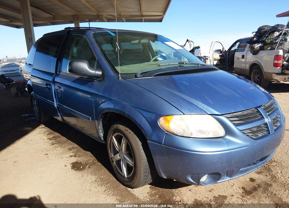 2007 DODGE GRAND CARAVAN SXT VIN: 2D4GP44L07R287512