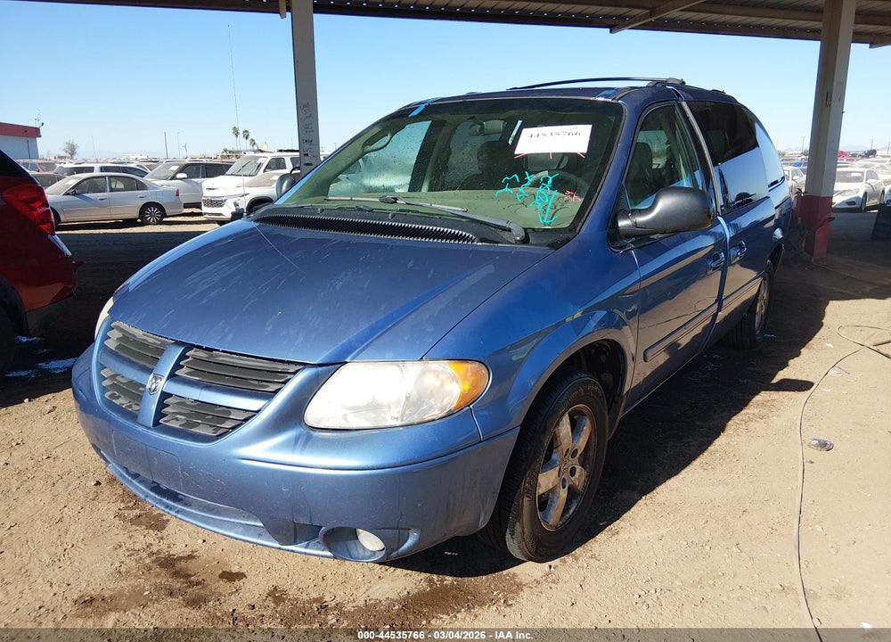 2007 DODGE GRAND CARAVAN SXT VIN: 2D4GP44L07R287512