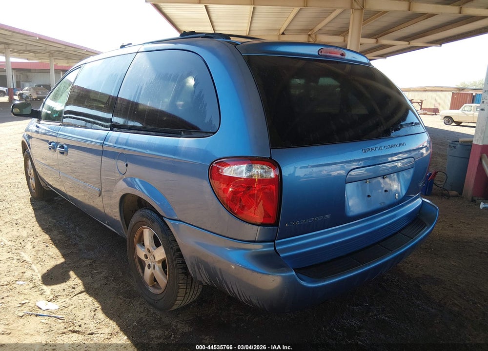2007 DODGE GRAND CARAVAN SXT VIN: 2D4GP44L07R287512