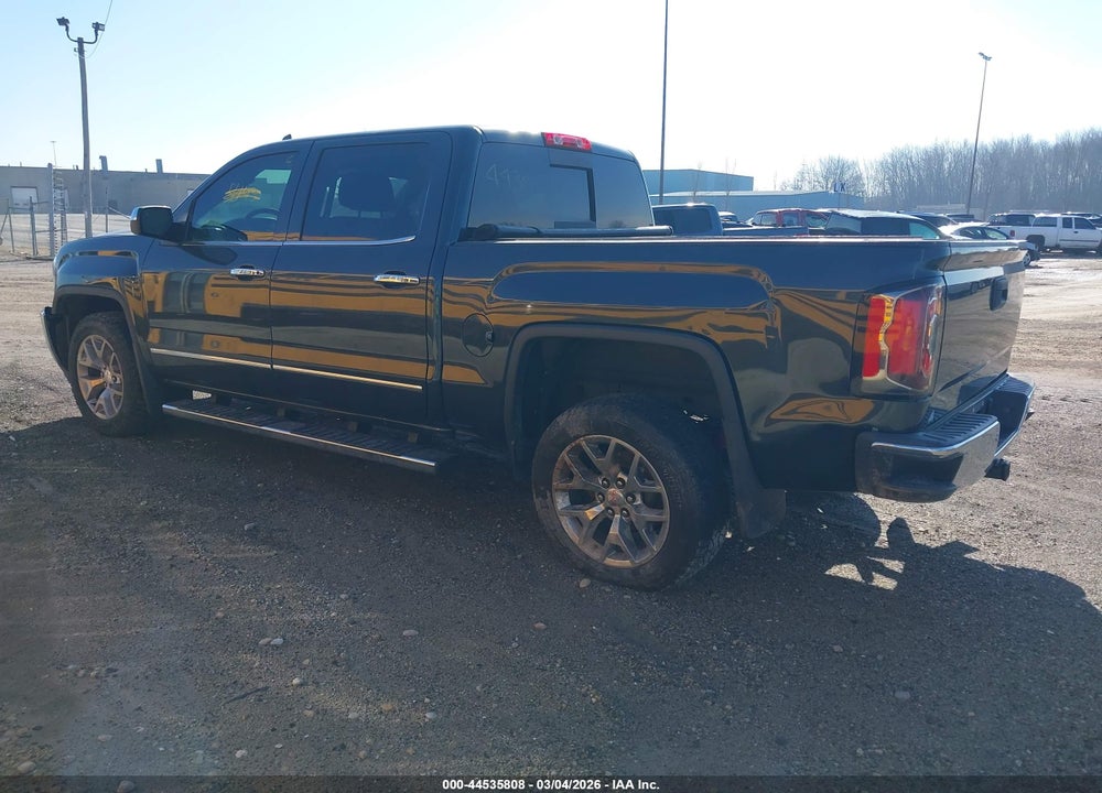 2018 GMC SIERRA 1500 SLT VIN: 3GTU2NEJ7JG465379