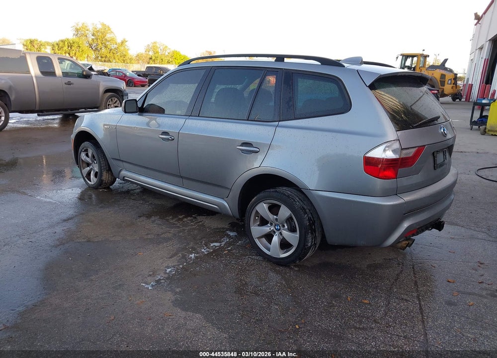 2008 BMW X3 3.0SI VIN: WBXPC93468WJ02651