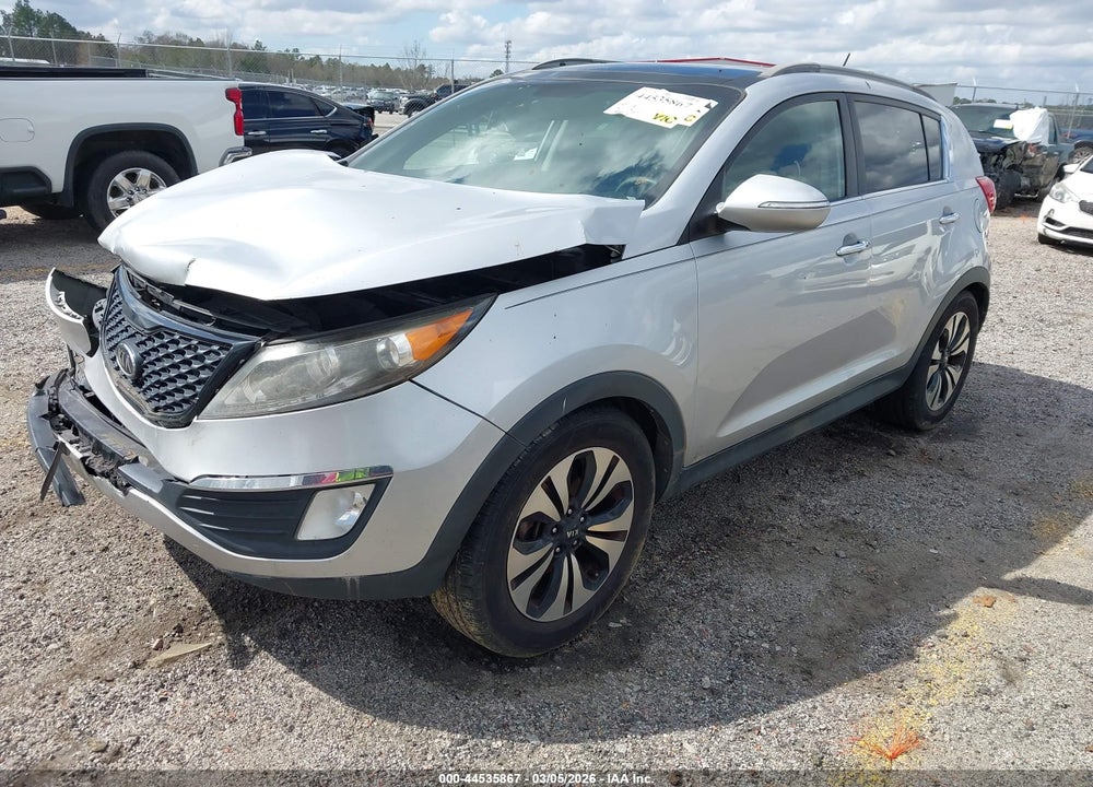 2012 KIA SPORTAGE SX VIN: KNDPC3A66C7276527