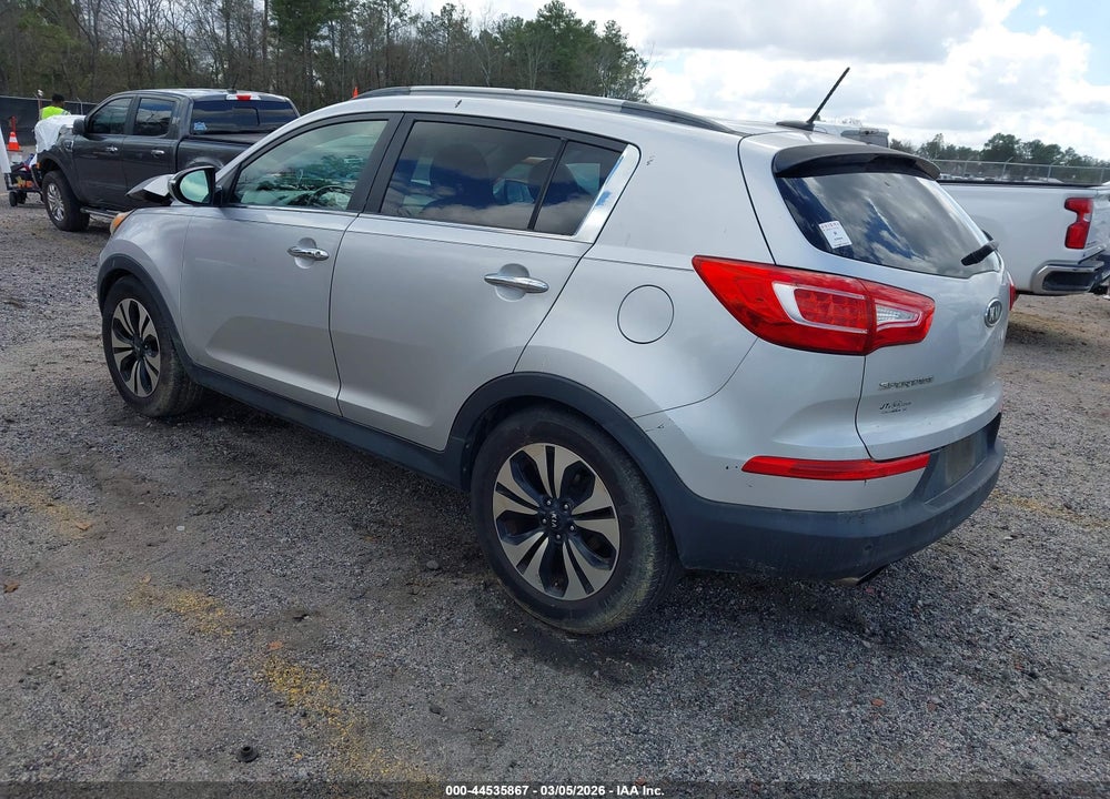 2012 KIA SPORTAGE SX VIN: KNDPC3A66C7276527
