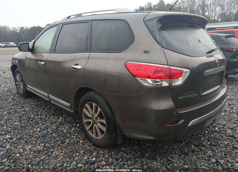 2015 NISSAN PATHFINDER SL VIN: 5N1AR2MN4FC626715
