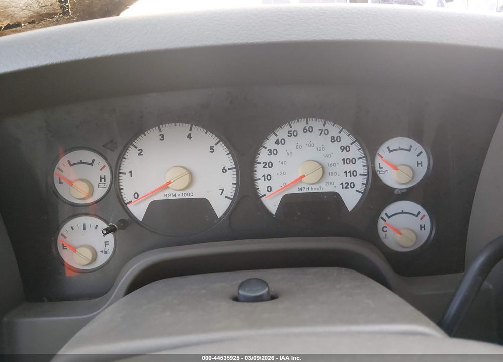 2007 DODGE RAM 1500 SLT VIN: 3D7KR19D97G751880