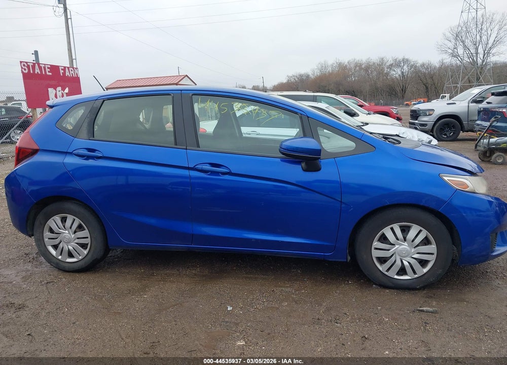 2016 HONDA FIT LX VIN: JHMGK5H55GX005295