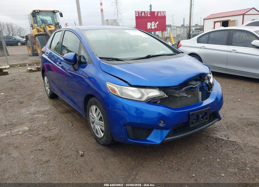 2016 HONDA FIT LX VIN: JHMGK5H55GX005295