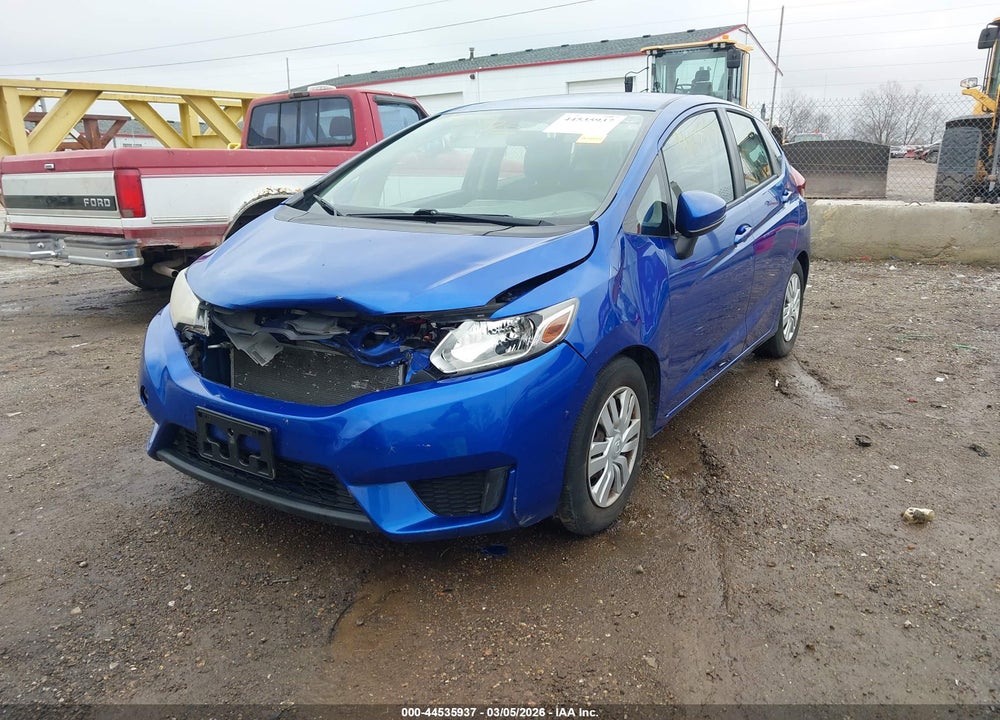 2016 HONDA FIT LX VIN: JHMGK5H55GX005295