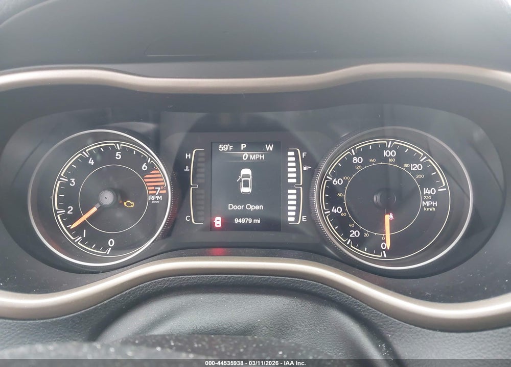 2018 JEEP CHEROKEE LATITUDE FWD VIN: 1C4PJLCB0JD596554