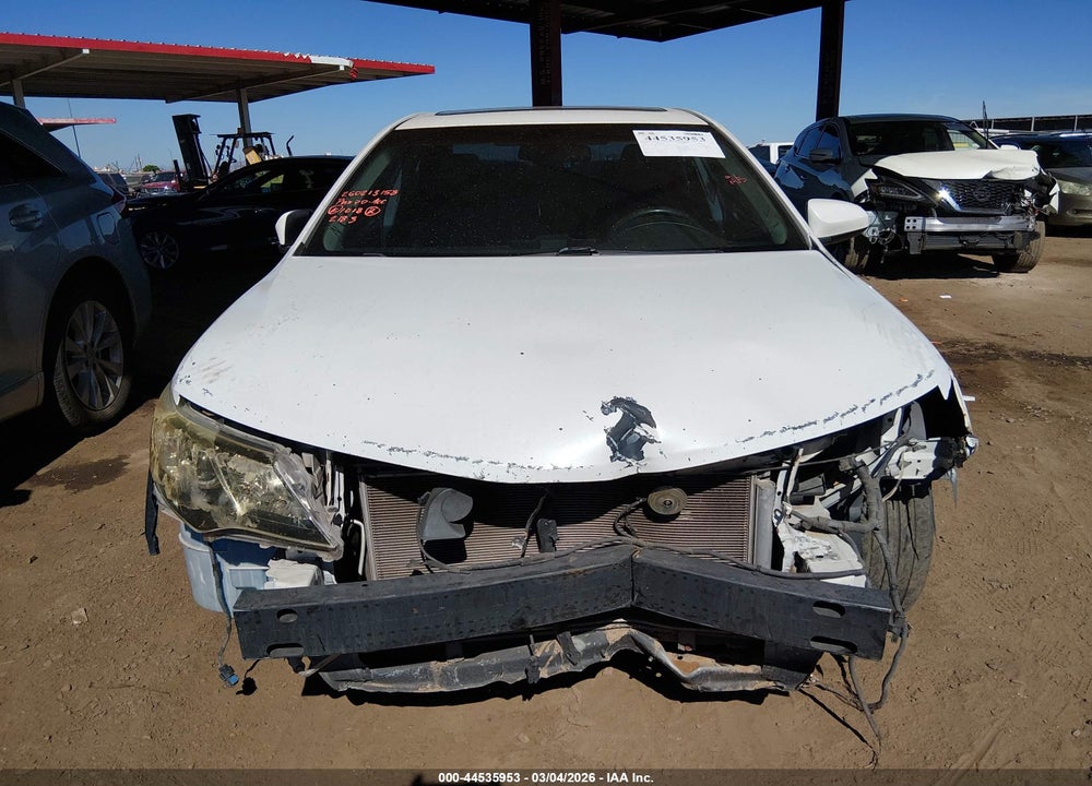 2012 TOYOTA CAMRY SE LIMITED EDITION VIN: 4T1BF1FKXCU622183