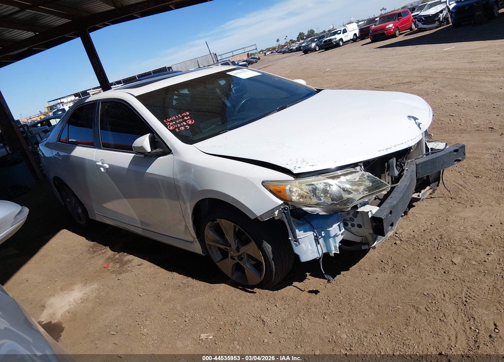 2012 TOYOTA CAMRY SE LIMITED EDITION VIN: 4T1BF1FKXCU622183