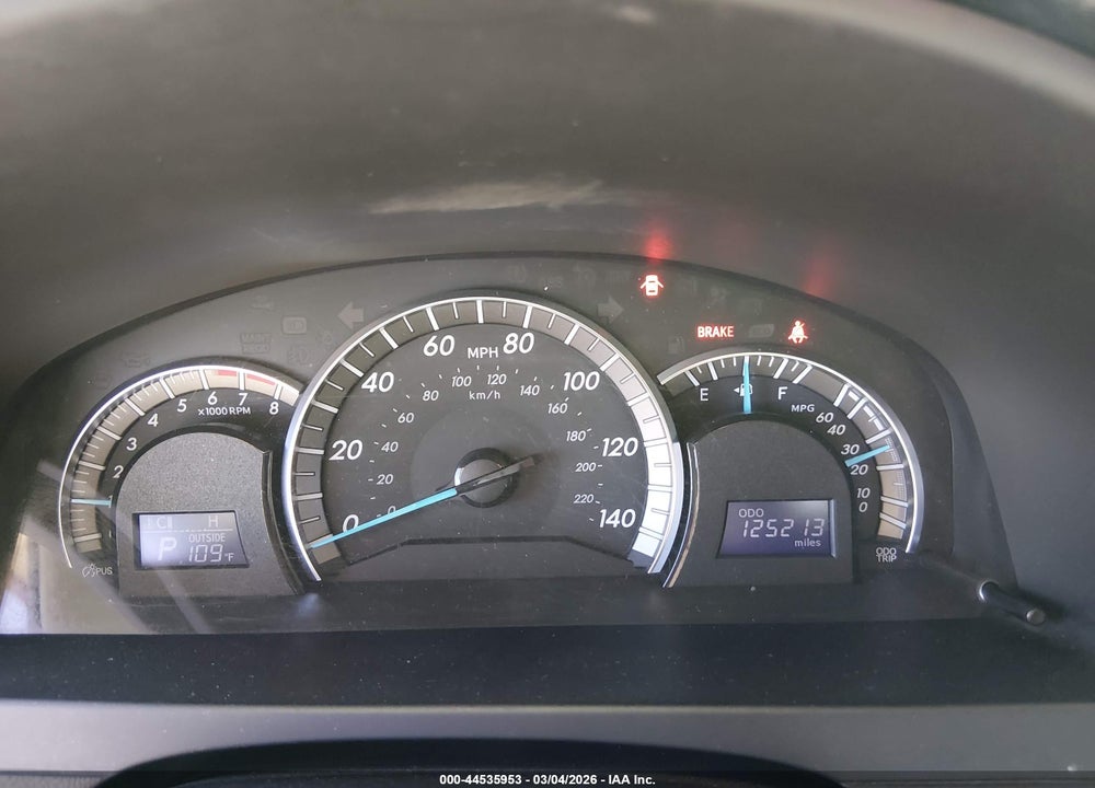 2012 TOYOTA CAMRY SE LIMITED EDITION VIN: 4T1BF1FKXCU622183