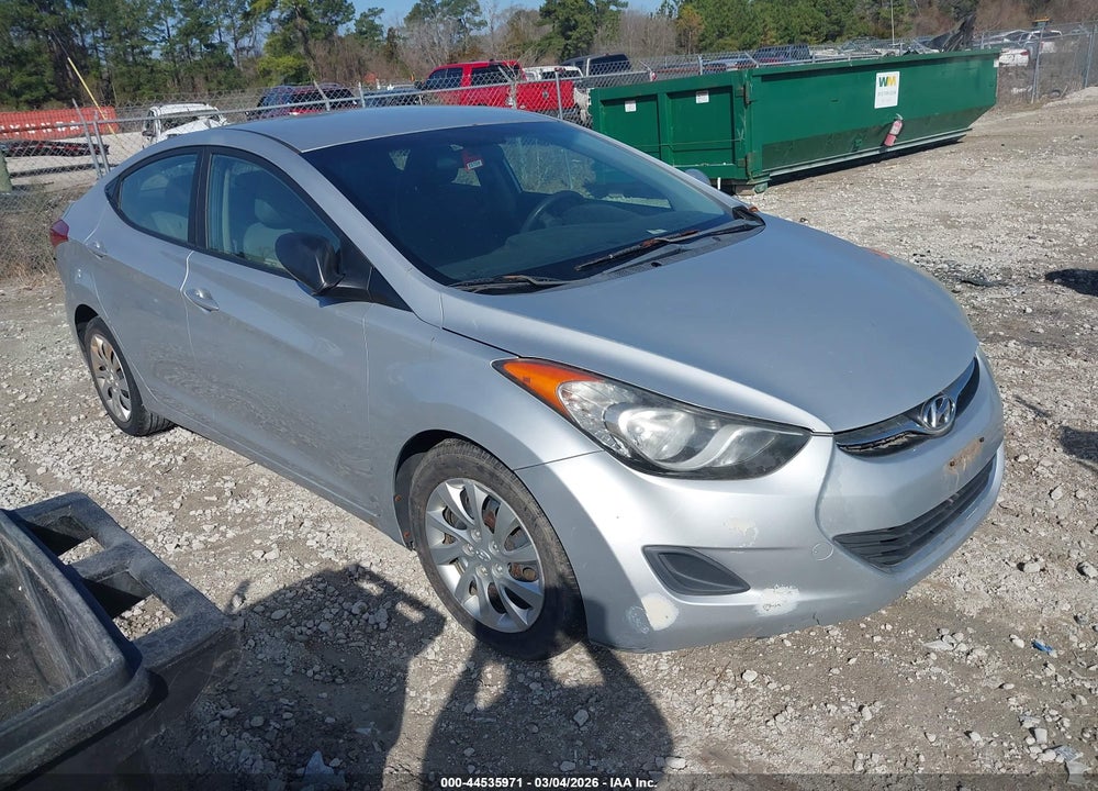 2011 HYUNDAI ELANTRA GLS VIN: 5NPDH4AE5BH031312