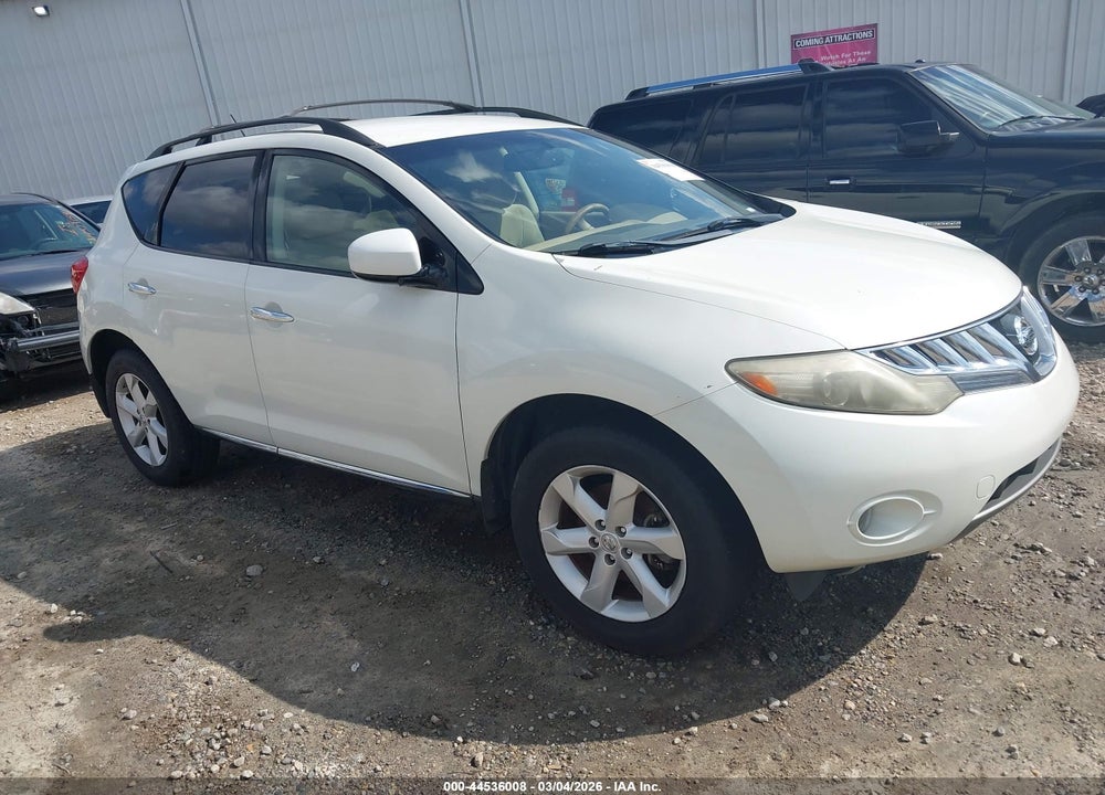 2009 NISSAN MURANO SL VIN: JN8AZ18U19W004693