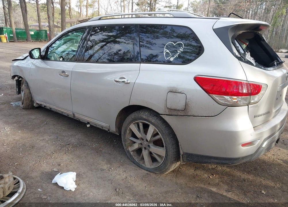 2013 NISSAN PATHFINDER PLATINUM VIN: 5N1AR2MM0DC630913
