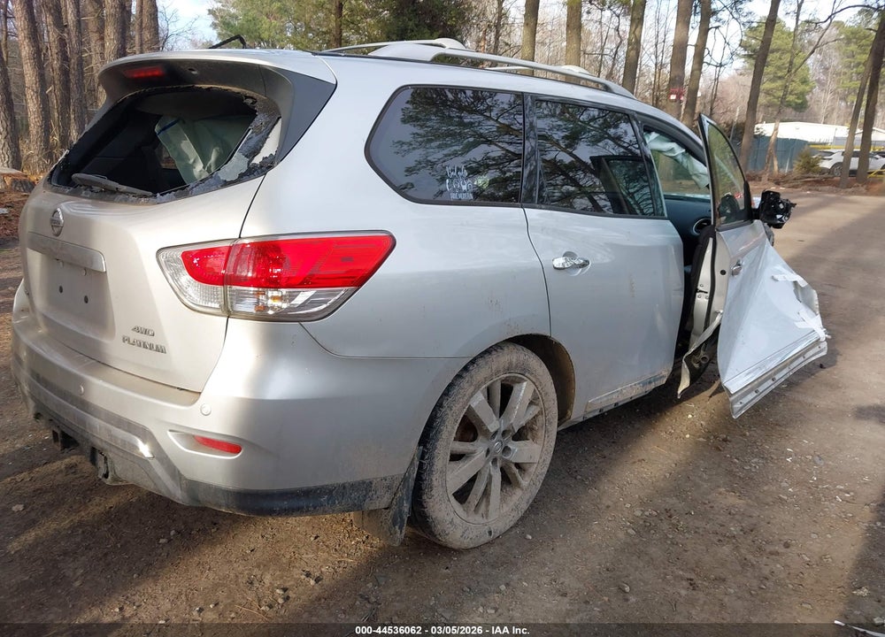 2013 NISSAN PATHFINDER PLATINUM VIN: 5N1AR2MM0DC630913