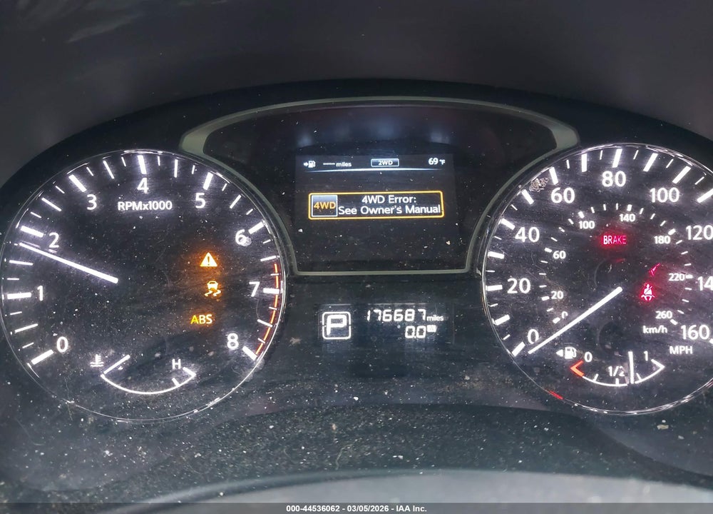 2013 NISSAN PATHFINDER PLATINUM VIN: 5N1AR2MM0DC630913