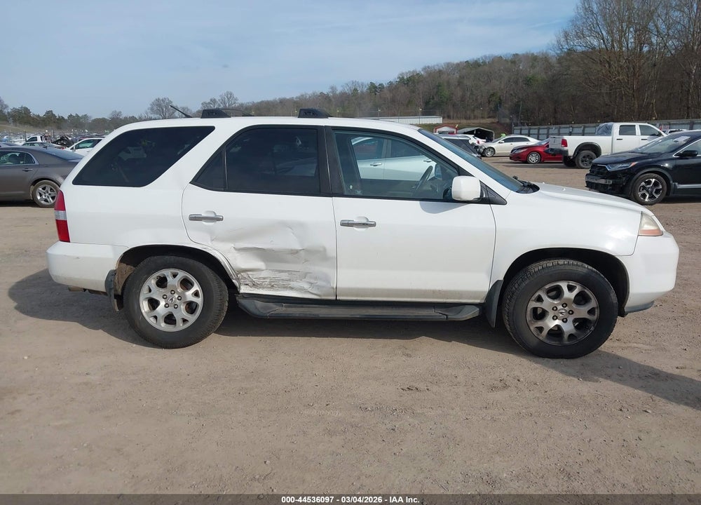 2002 ACURA MDX VIN: 2HNYD18602H517247