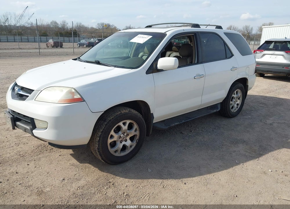 2002 ACURA MDX VIN: 2HNYD18602H517247