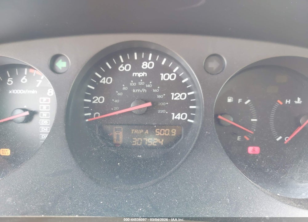 2002 ACURA MDX VIN: 2HNYD18602H517247
