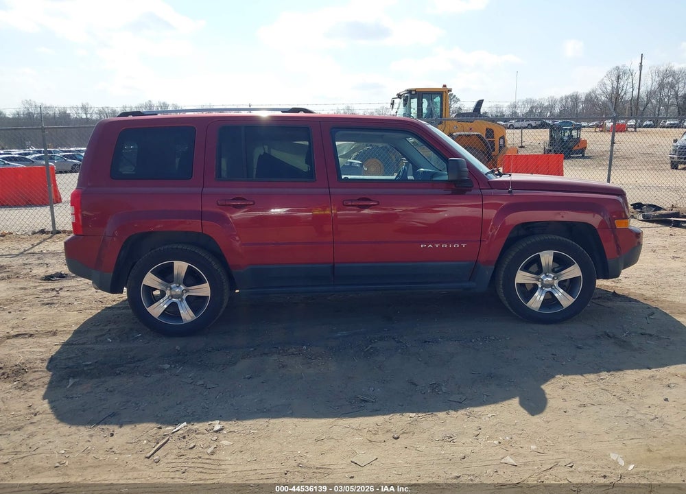 2016 JEEP PATRIOT HIGH ALTITUDE EDITION VIN: 1C4NJPFA4GD801559