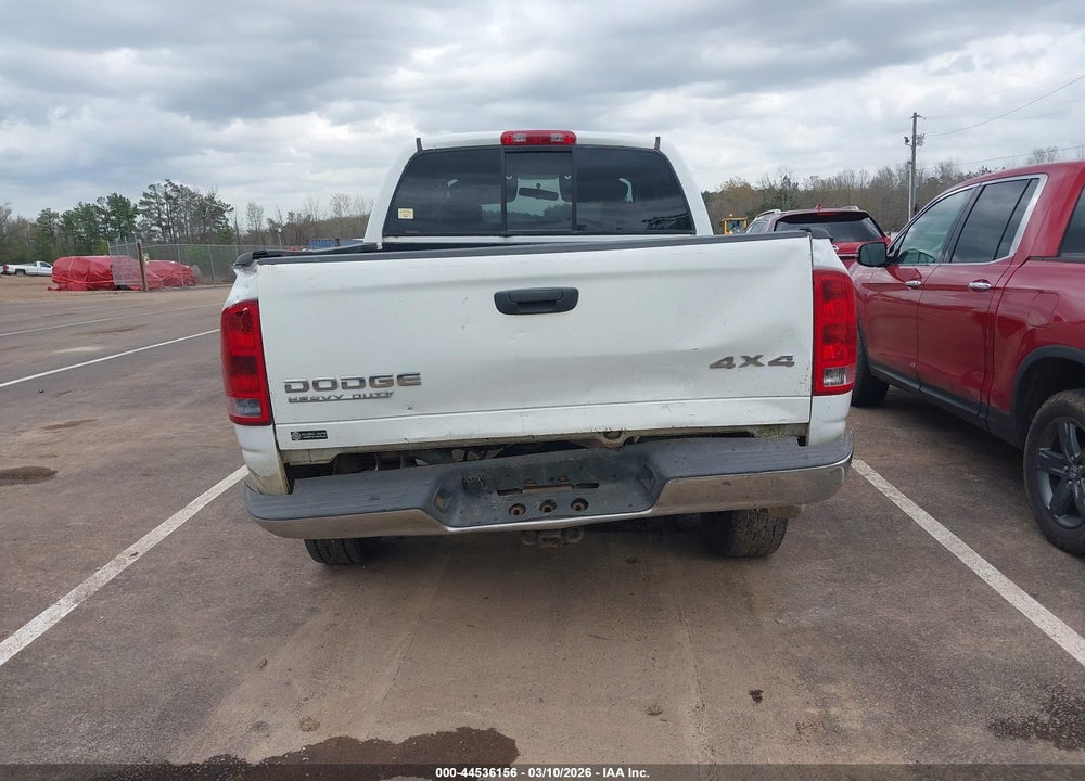 2003 DODGE RAM 2500 SLT/LARAMIE/ST VIN: 3D7KU28D83G713413