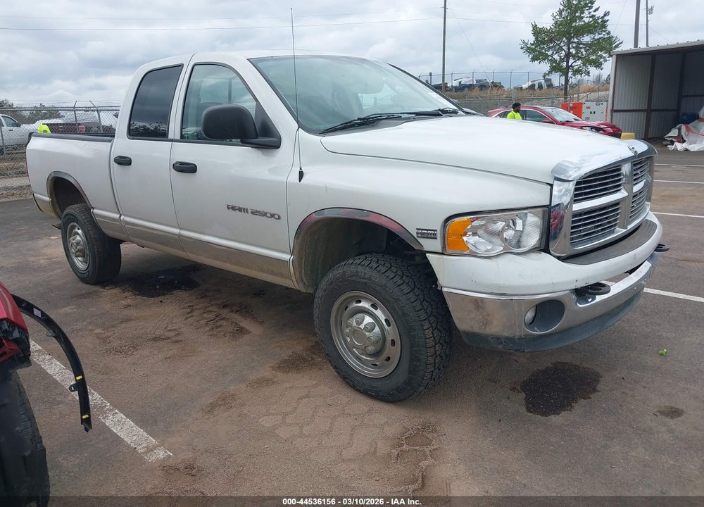 2003 DODGE RAM 2500 SLT/LARAMIE/ST VIN: 3D7KU28D83G713413