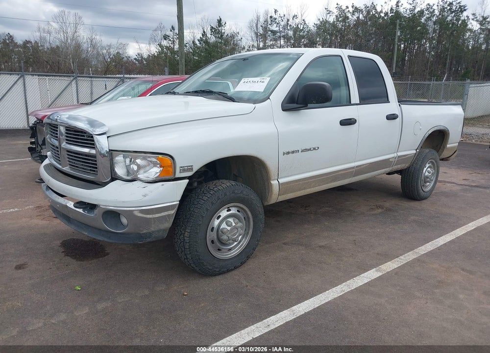 2003 DODGE RAM 2500 SLT/LARAMIE/ST VIN: 3D7KU28D83G713413