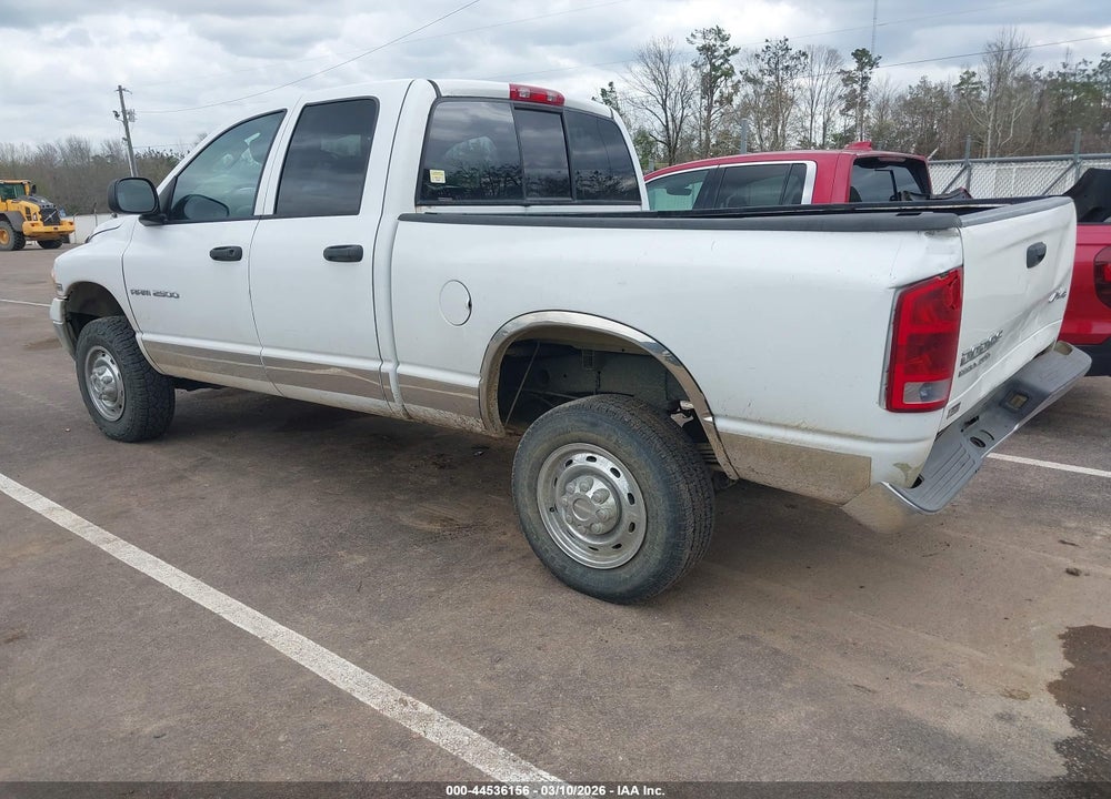 2003 DODGE RAM 2500 SLT/LARAMIE/ST VIN: 3D7KU28D83G713413
