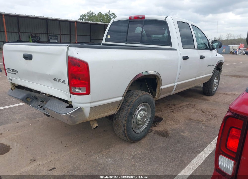 2003 DODGE RAM 2500 SLT/LARAMIE/ST VIN: 3D7KU28D83G713413