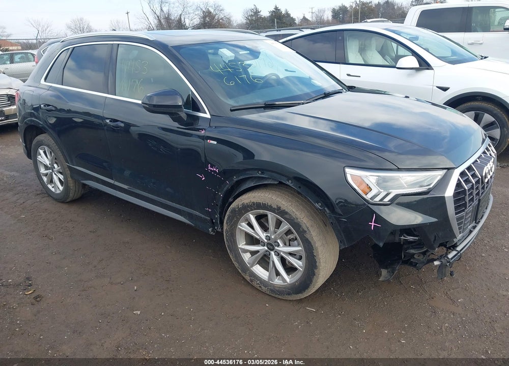 2025 AUDI Q3 PREMIUM 45 TFSI S LINE QUATTRO TIPTRONIC VIN: WA1DECF39S1010636